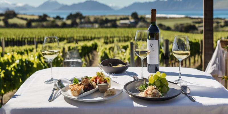 The Old Kaikoura Winery Dining Experiences with Sea Views: Coastal Food, Local Wine, and Relaxed Vineyard Atmosphere